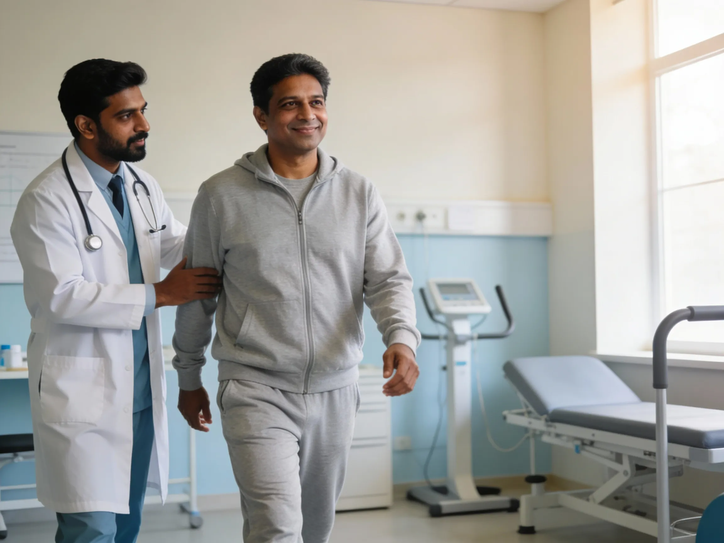 Calf muscle pain treatment and rehabilitation